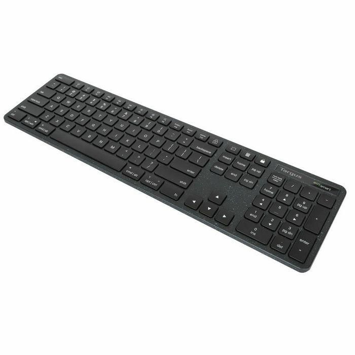 Targus Teclado USB-A Cableado Full-Size Nordic Negro EcoSmart con Protección Antimicrobiana DefenseGuard 10 Targus Teclado USB-A Cableado Full-Size Nordic Negro EcoSmart con Protección Antimicrobiana DefenseGuard 10