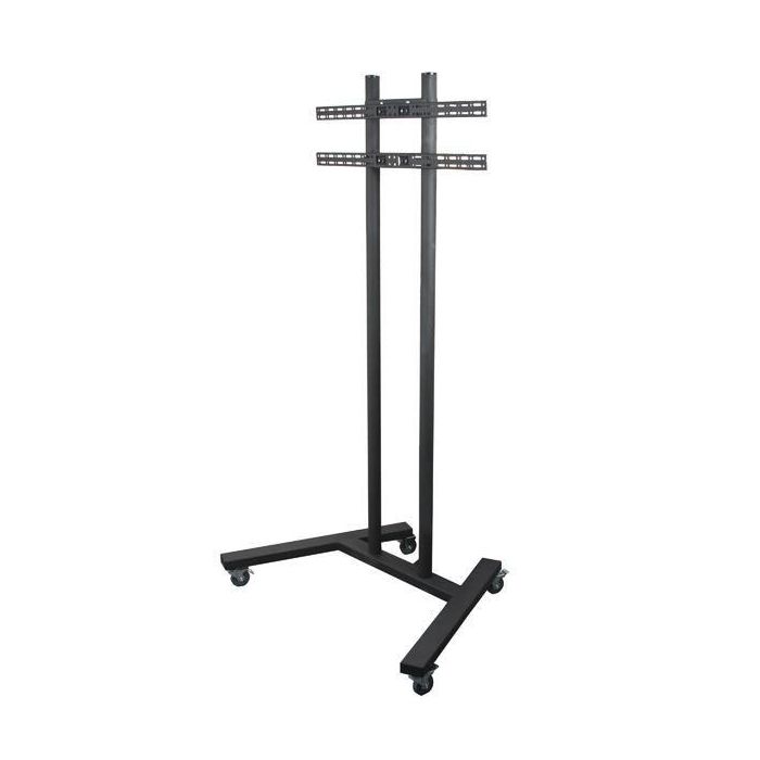 B-Tech Large Flat Screen Display Trolley / Stand, up to 60”, 50kg max, up to 800 x 600, Black 0 B-Tech Large Flat Screen Display Trolley / Stand, up to 60”, 50kg max, up to 800 x 600, Black 0