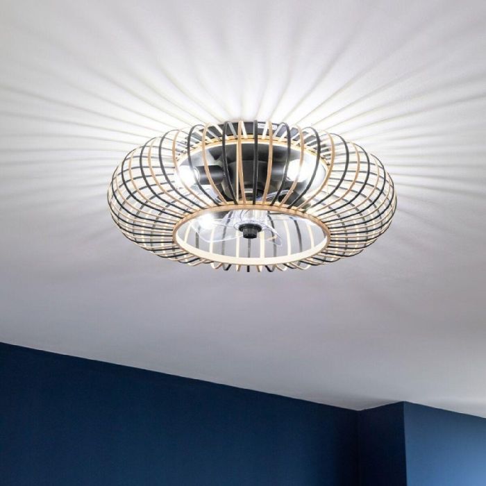 Ventilador de Techo con Luz Cecotec EnergySilence LampAero 600 20 W 70 W Madera 3 Ventilador de Techo con Luz Cecotec EnergySilence LampAero 600 20 W 70 W Madera 3