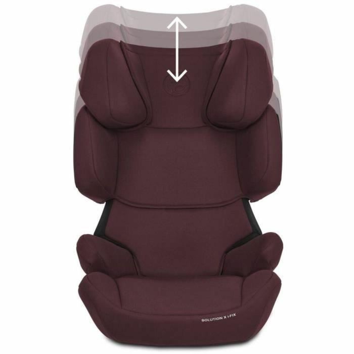 Silla de coche CYBEX Solution X i-Fix - De 3 a 12 años - Rumba Red 3 Silla de coche CYBEX Solution X i-Fix - De 3 a 12 años - Rumba Red 3