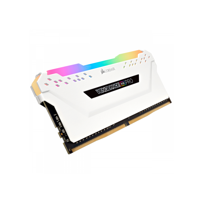 Corsair CMW32GX4M2E3200C16W Memoria RAM 32 GB (2 x 16 GB) DDR4 3200 MHz CL16 Vengeance RGB Pro 1