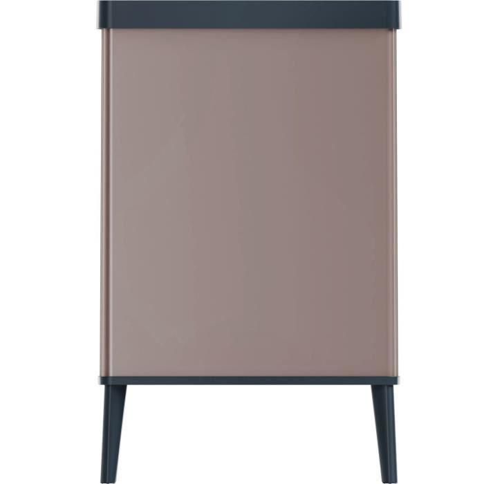 Papelera de pie - VERTO - CURVER - Apertura táctil - 54 L - Rosa perla 2 Papelera de pie - VERTO - CURVER - Apertura táctil - 54 L - Rosa perla 2