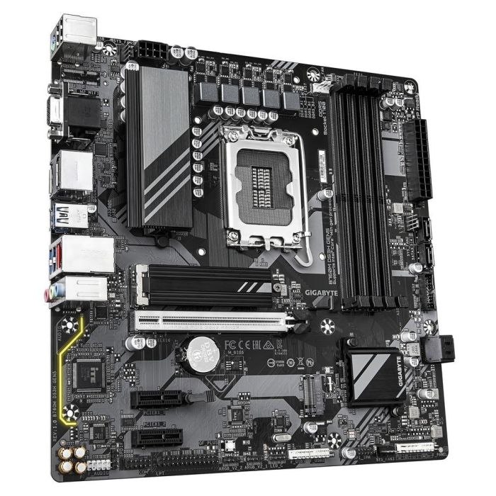 Gigabyte Placa Base B760M DS3H GEN5 - Intel Core 14ª Gen, DDR5, 2 x M.2 PCIe 4.0, LAN 2.5GbE, USB 3.2 Gen2 2 Gigabyte Placa Base B760M DS3H GEN5 - Intel Core 14ª Gen, DDR5, 2 x M.2 PCIe 4.0, LAN 2.5GbE, USB 3.2 Gen2 2