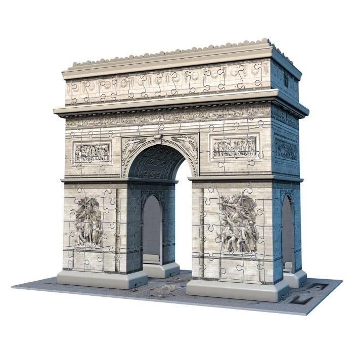 RAVENSBURGER Puzzle 3D Arc de Triomphe 216 piezas 2 RAVENSBURGER Puzzle 3D Arc de Triomphe 216 piezas 2