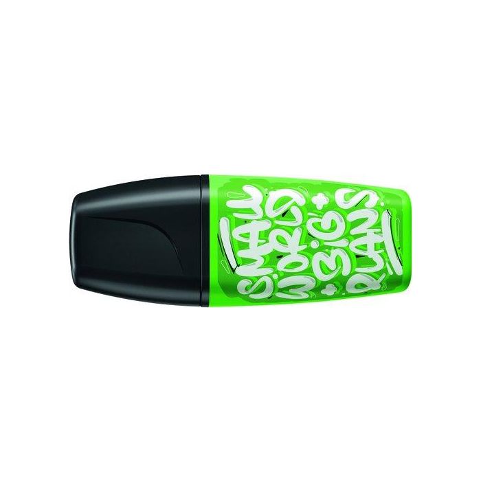 Marcador Fluor Stabilo Boss Mini 07 By Snooze One Verde Small World Big Plans 10 unidades