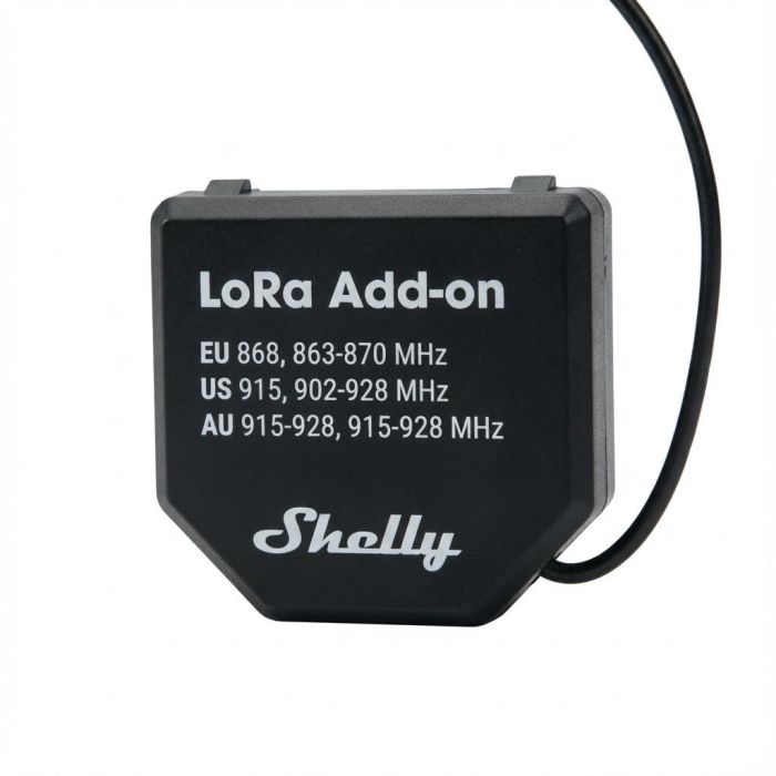 Shelly Accessories LoRa Add-on - Extensión LoRa para Sistema de Automatización del Hogar Shelly Accessories LoRa Add-on - Extensión LoRa para Sistema de Automatización del Hogar