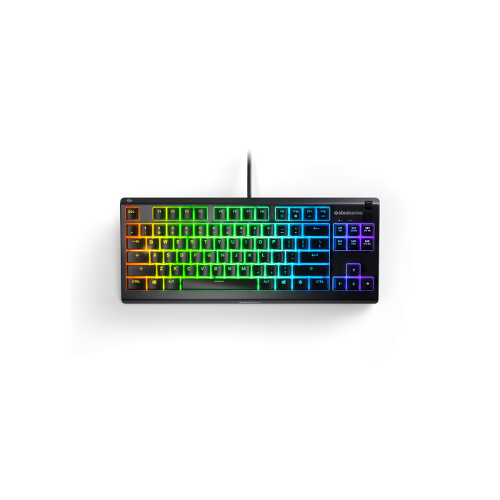 SteelSeries APEX 3 TKL Teclado Gaming Mini USB QWERTY Inglés EE.UU. Negro LED RGB - 64831 6 SteelSeries APEX 3 TKL Teclado Gaming Mini USB QWERTY Inglés EE.UU. Negro LED RGB - 64831 6