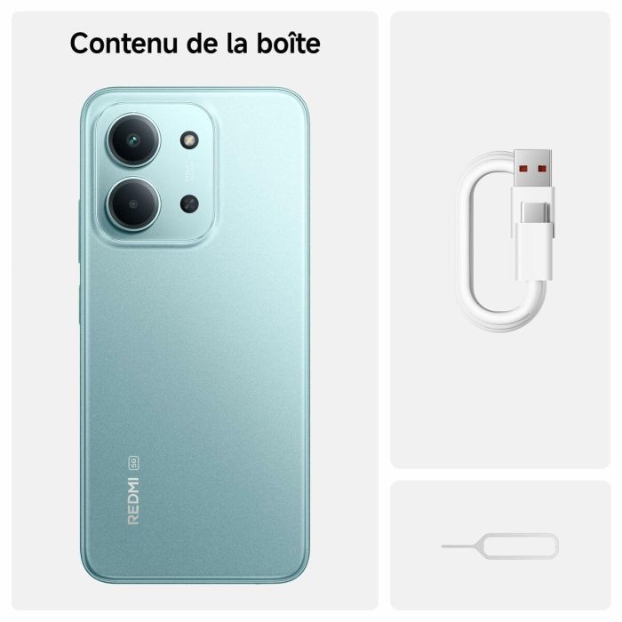 Xiaomi Redmi 15C 5G Smartphone 4GB RAM 256GB 6.9" Verde Cámara 50MP Batería 6000mAh 6