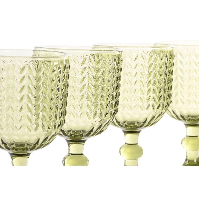 Copa Basicos DKD Home Decor Verde 8.8 x 16.3 x 8.8 cm Set de 6 3 Copa Basicos DKD Home Decor Verde 8.8 x 16.3 x 8.8 cm Set de 6 3