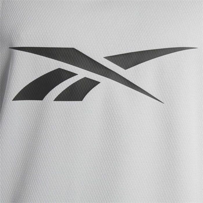 Camiseta de baloncesto Reebok Gris claro M 1