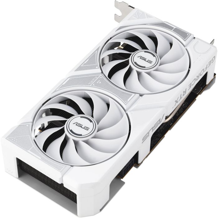 ASUS Dual -RTX5060-O8G-WHITE NVIDIA GeForce RTX 5060 8GB GDDR7 PCIe 5.0 Tarjeta Gráfica Blanca 8 ASUS Dual -RTX5060-O8G-WHITE NVIDIA GeForce RTX 5060 8GB GDDR7 PCIe 5.0 Tarjeta Gráfica Blanca 8