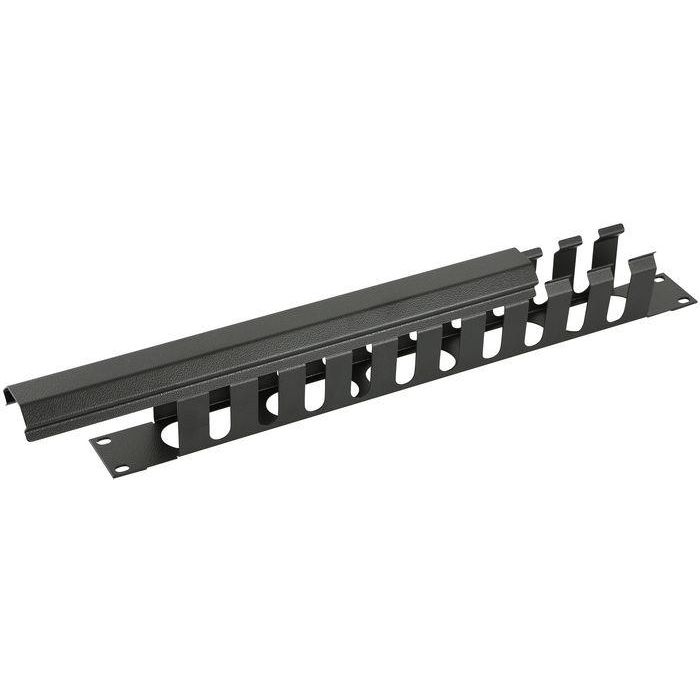 Lanview by Logon 1U 19" SLIDING COVER CABLE MANAGEMENT PANEL BLACK Lanview by Logon 1U 19" SLIDING COVER CABLE MANAGEMENT PANEL BLACK