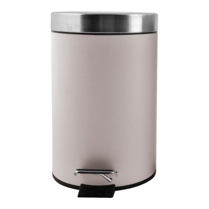 Day Cubo 3 L Surtido Day, Colores Surtidos: Azul Tapiz, Gris Claro, Negro, con Cubo Interno Extraíble y Pedal de Acero Inoxidable 4