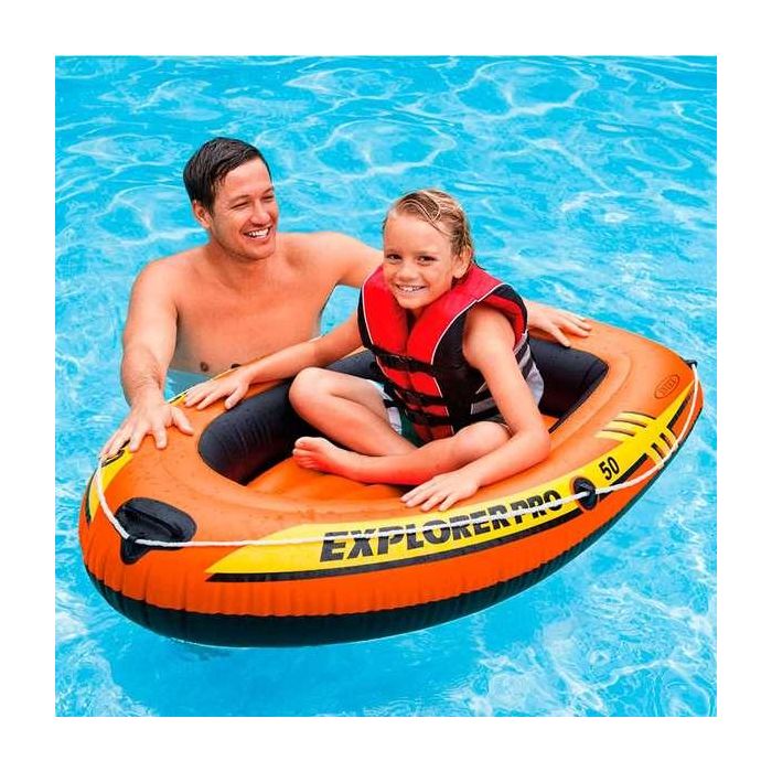 Intex Barca Hinchable Explorer Pro 50 137x85x23 cm para + 6 Años Intex Barca Hinchable Explorer Pro 50 137x85x23 cm para + 6 Años