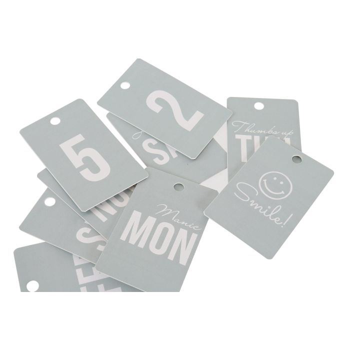 DKD Home Decor Memo Fotos Tropical Verde Menta Verde Oscuro 3 x 50 x 30 cm (2 Unidades) 3