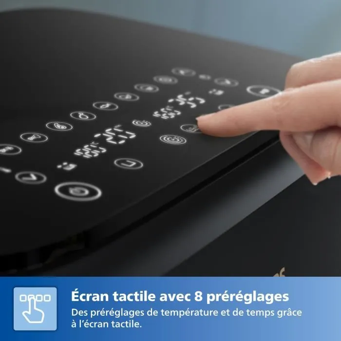 Philips NA351/00 Freidora de Aire con Doble Cubeta, Acero Inoxidable, 9.0L, 38.25 x 44.39 x 31.42 cm 5 Philips NA351/00 Freidora de Aire con Doble Cubeta, Acero Inoxidable, 9.0L, 38.25 x 44.39 x 31.42 cm 5