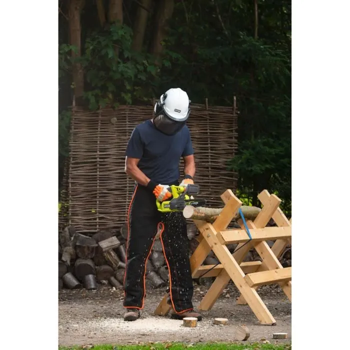 Ryobi RYO4892210203946 Motosierra Inalámbrica Compacta 18V ONE+, Guía 20 cm, con Batería 2.5Ah y Cargador 1.5A