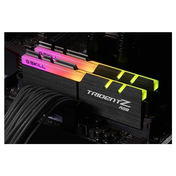 G.Skill F4-3200C16D-32GTZRX TridentZ RGB Series AMD Edition 32GB (2x16GB) DDR4 3200MHz CL16 3 G.Skill F4-3200C16D-32GTZRX TridentZ RGB Series AMD Edition 32GB (2x16GB) DDR4 3200MHz CL16 3