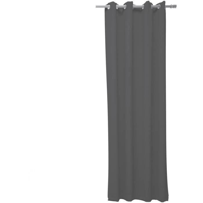 Today TOD3574643560032 Cortina con Ojales Hoy Esencial 140x240 cm Carbón Today TOD3574643560032 Cortina con Ojales Hoy Esencial 140x240 cm Carbón