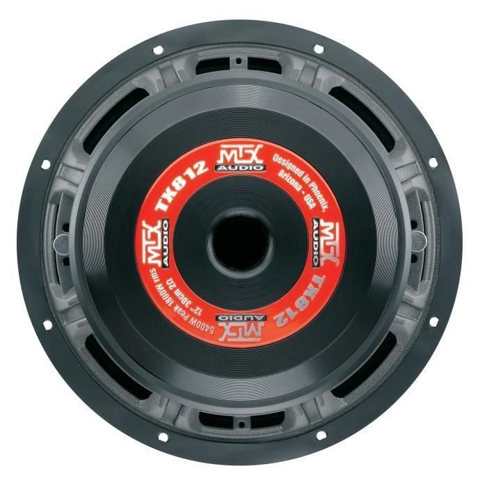 MTX TX615 Subwoofer 30 cm 2? Marco de aluminio 800W 2