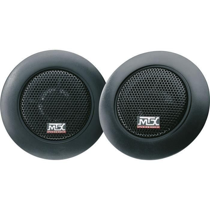 Tweeters de neodimio - MTX AUDIO - TX225T - Ø25mm 4O 65W RMS 450W Peak filtros pasivos de cúpula de seda incluidos