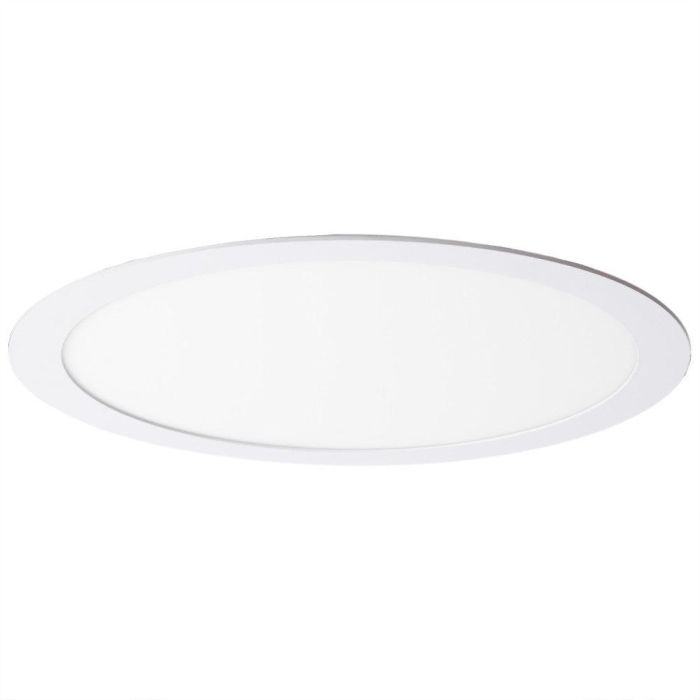 Lifud WR-AYRR-24-CW Placa LED Circular 24W 2585Lm Driver Flicker Free IP20 para Interior, Blanco Frío 6000K, 30.000h 3