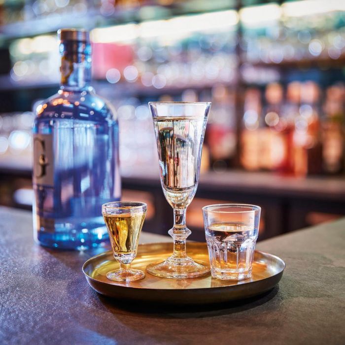 Arcoroc Granity Caja 12 Vasos Bajos Vidrio Templado Extra Resistente 4,5 cL 3