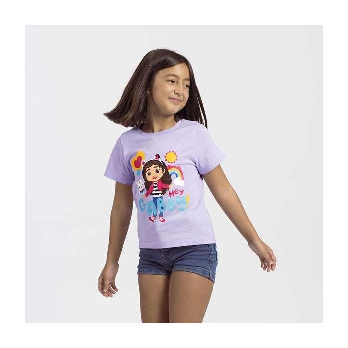 Camiseta corta single jersey gabby´s dollhouse 4 años 2 Camiseta corta single jersey gabby´s dollhouse 4 años 2