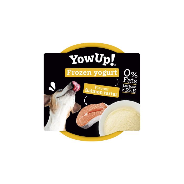 Yowup Helado de Yogur para Perros sabor Tartar Salmón 110 gr - Pack 12 Unidades 1 Yowup Helado de Yogur para Perros sabor Tartar Salmón 110 gr - Pack 12 Unidades 1