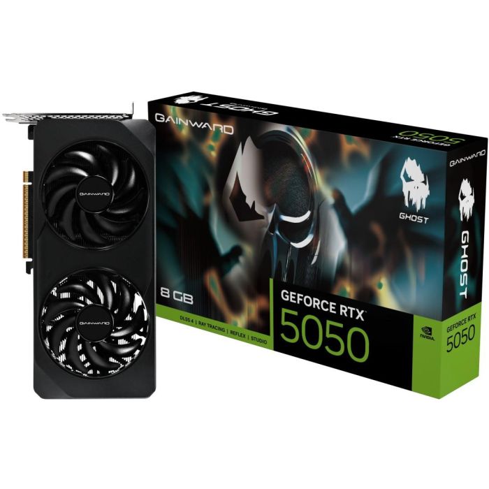 Gainward GeForce RTX 5050 Ghost 8GB GDDR6 - Tarjeta Gráfica NVIDIA para Gaming y Diseño 2