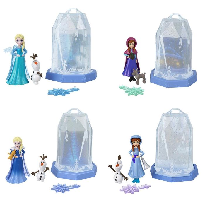 Muñecas Minis Squishy Ice Reveal Hrn77 Disney Frozen 1