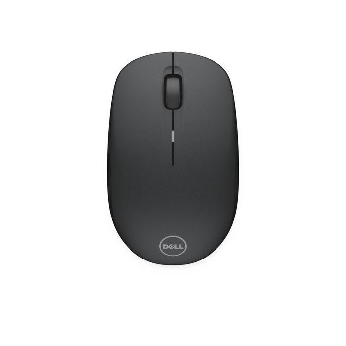Dell WM126 Ratón Óptico Inalámbrico, 3 Botones, Negro