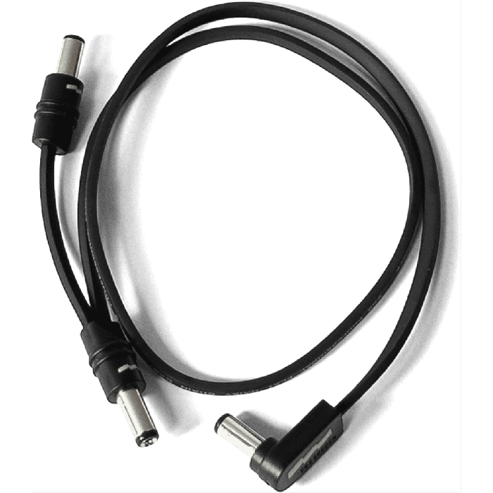 Cable Alimentación Ssa Flat Conexión En Paralelo Negro - 48 Cm 1 Cable Alimentación Ssa Flat Conexión En Paralelo Negro - 48 Cm 1