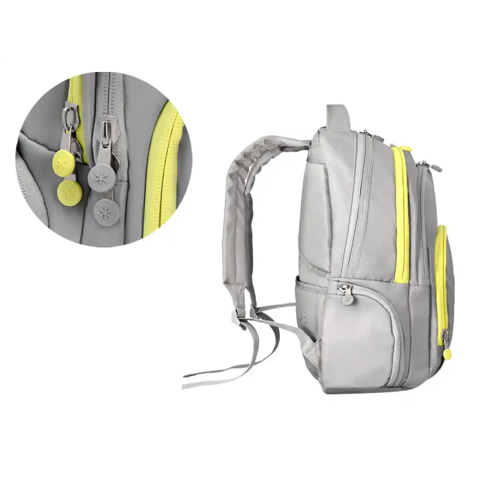 Antartik Fusion Flex Mochila Multibolsillo Gris 19L 450x180x300 mm Impermeable con Compartimento Portátil 4