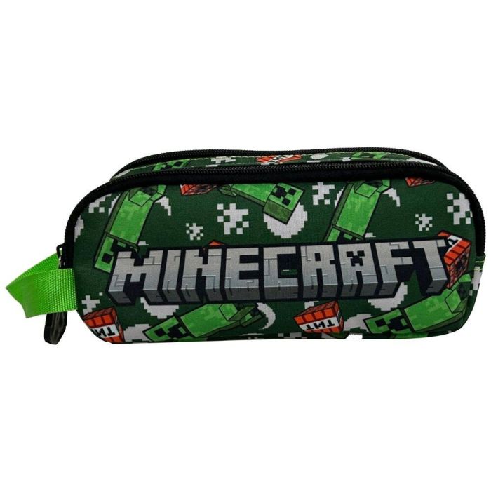 Minecraft Portatodo doble 21x8x6cm