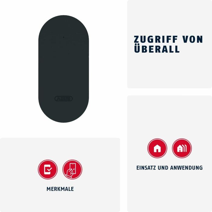 Abus CFW4100BK Puerta de enlace - Negro 8