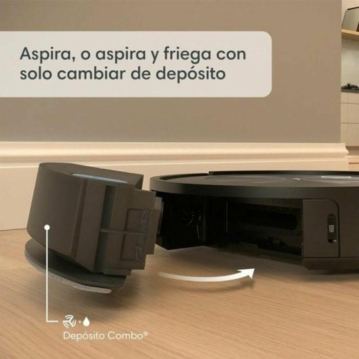 Aspiradora robot - IROBOT J557640 J5+ Roomba Combo - 360 ml - Espresso 6 Aspiradora robot - IROBOT J557640 J5+ Roomba Combo - 360 ml - Espresso 6