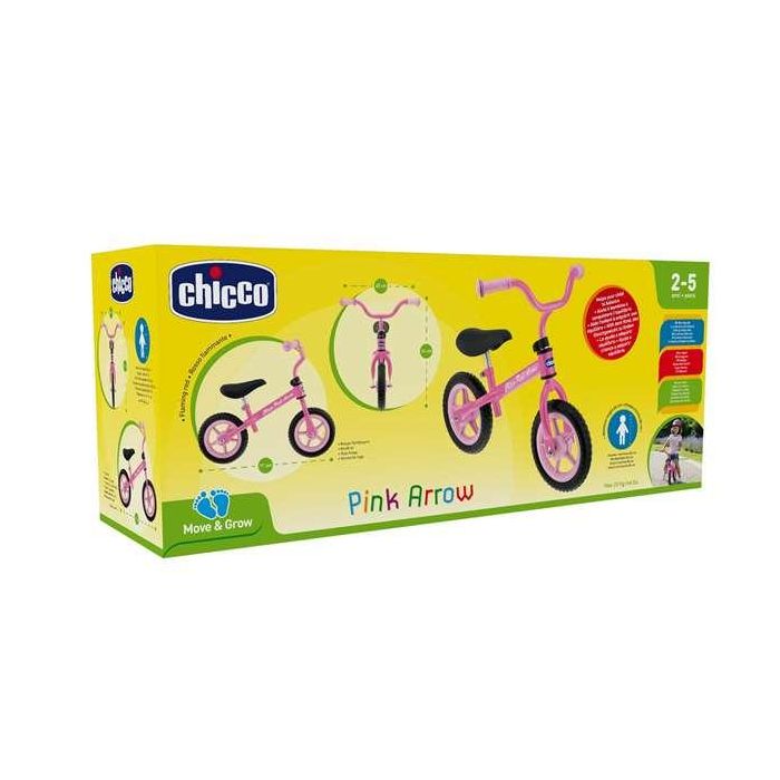Bicicleta sin pedales bullet rosa ¡perfecta para adquirir el equilibrio! 10 pulgadas 46x56x68 cm 2 Bicicleta sin pedales bullet rosa ¡perfecta para adquirir el equilibrio! 10 pulgadas 46x56x68 cm 2