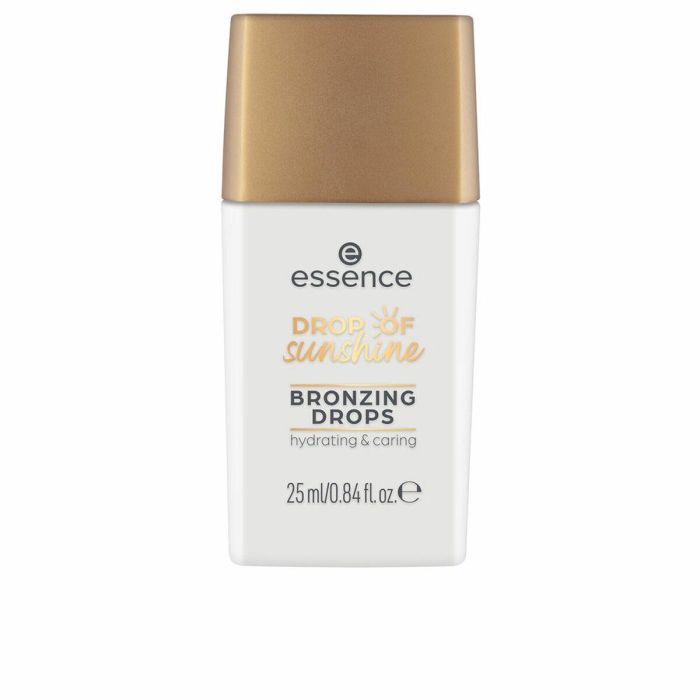 Essence Drop of Sunshine Bronceador Fluido 25 ml Tono Bronce Neutro con Destellos Perlados Hidratante
