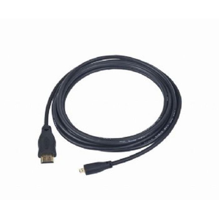 Gembird 3m HDMI-M/micro HDMI-M cable HDMI HDMI tipo A (Estándar) HDMI tipo D (Micro) Negro Gembird 3m HDMI-M/micro HDMI-M cable HDMI HDMI tipo A (Estándar) HDMI tipo D (Micro) Negro