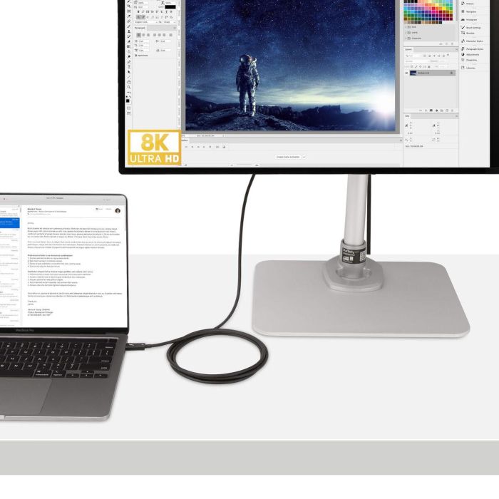 Cable USB Startech A40G2MB-TB4-CABLE Negro 2 m Cable USB Startech A40G2MB-TB4-CABLE Negro 2 m