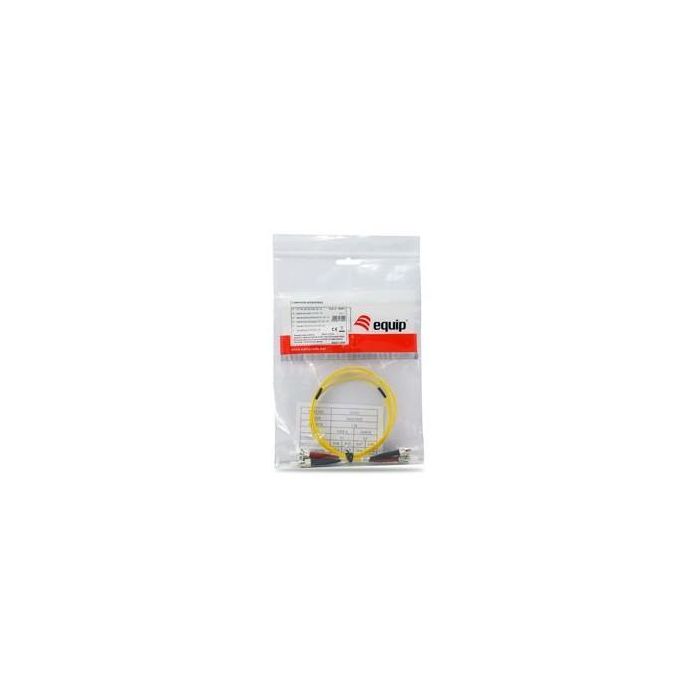 Equip LWL Patchkabel ST->ST 5.00m Singlemode Duplex OS2 ge Polybeutel 1 Equip LWL Patchkabel ST->ST 5.00m Singlemode Duplex OS2 ge Polybeutel 1