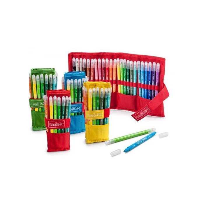 Rotulador Carioca Birello Double Estuche De 24 Rollerset