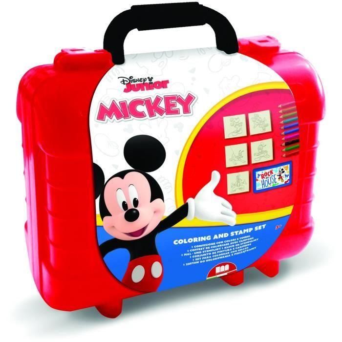 MICKEY Estuche de sellos y dibujos