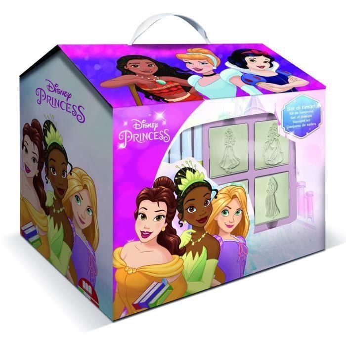 Casa para colorear - MULTIPRINT - 9660 - 7 sellos Princesas Disney