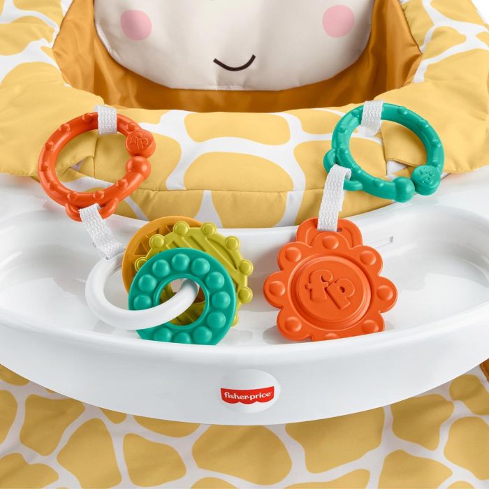 Silla De Suelo Para Bebé Jirafa Fisher Price Hpj16 Mattel 1