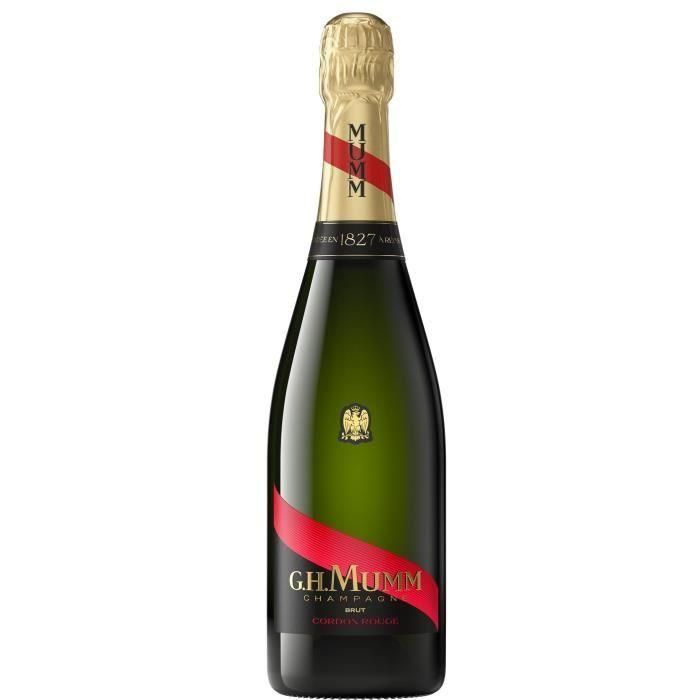 Champán Mumm Cordon Rouge + 2 flautas 1