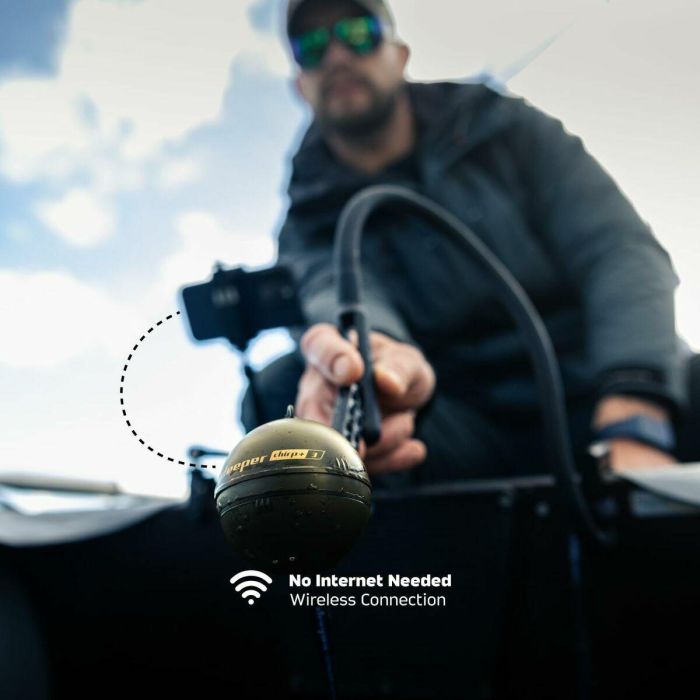 Deeper DEE4779032950992 Sonda de Pesca Inalámbrica con GPS y Creación de Mapas 3D Negra 9