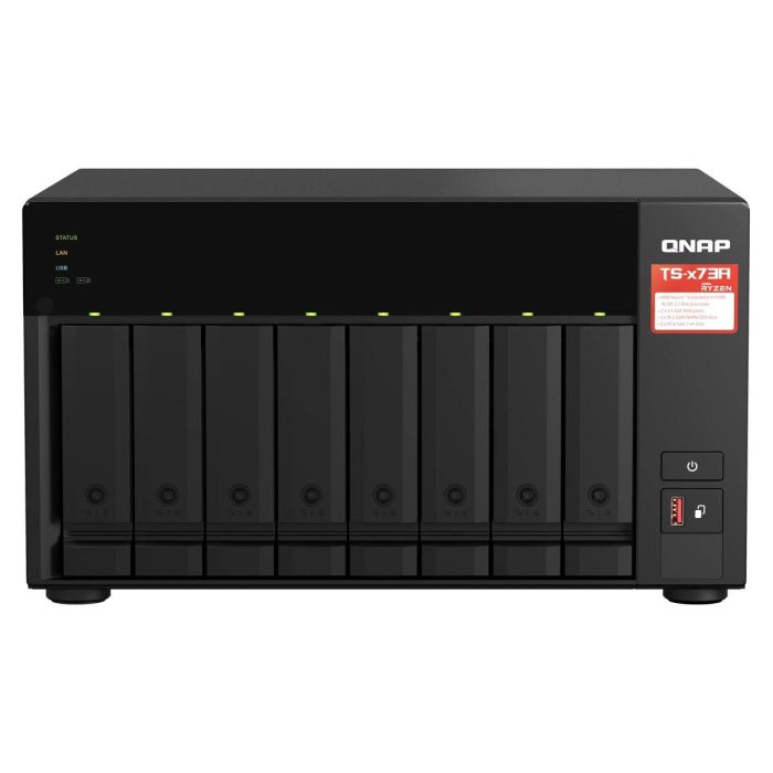 Almacenamiento en Red Qnap TS-873A-SW5T Negro