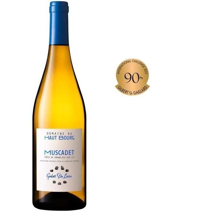 Domaine du Haut Bourg 2021 Muscadet Côtes de Grandlieu Sur Lie - Vino blanco del Loira